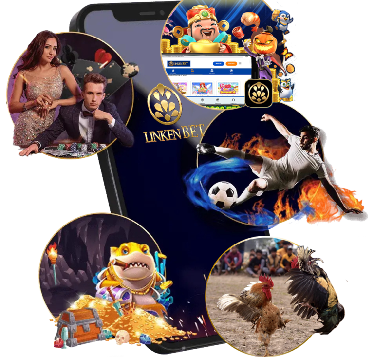 Tampilan aplikasi LinkenBet